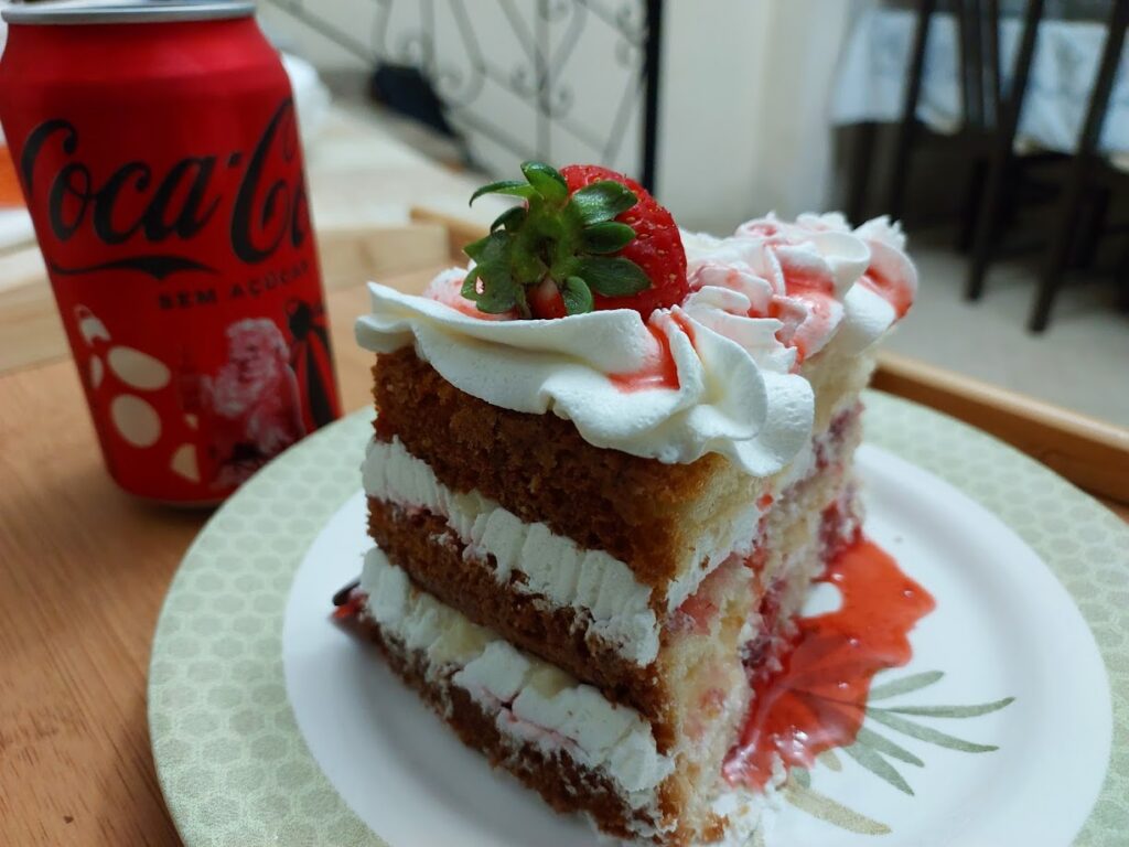 Bolo de Morango