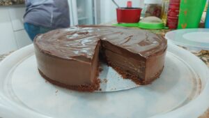 Torta Mousse de Chocolate